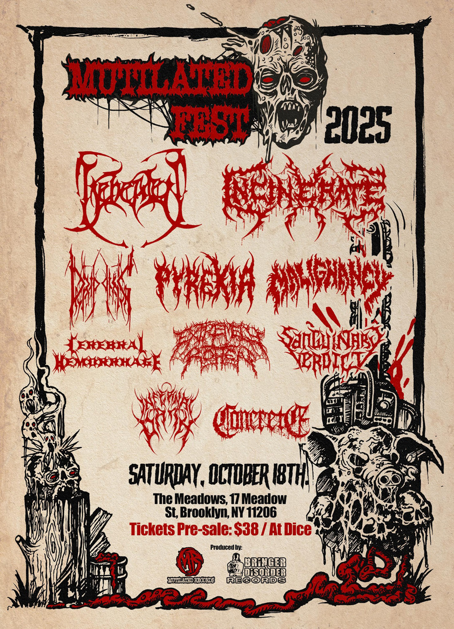 Mutilated Fest 2025 Cerebral Hemorrhagew913 Mutilated Fest 2025 Cerebral Hemorrhagew913